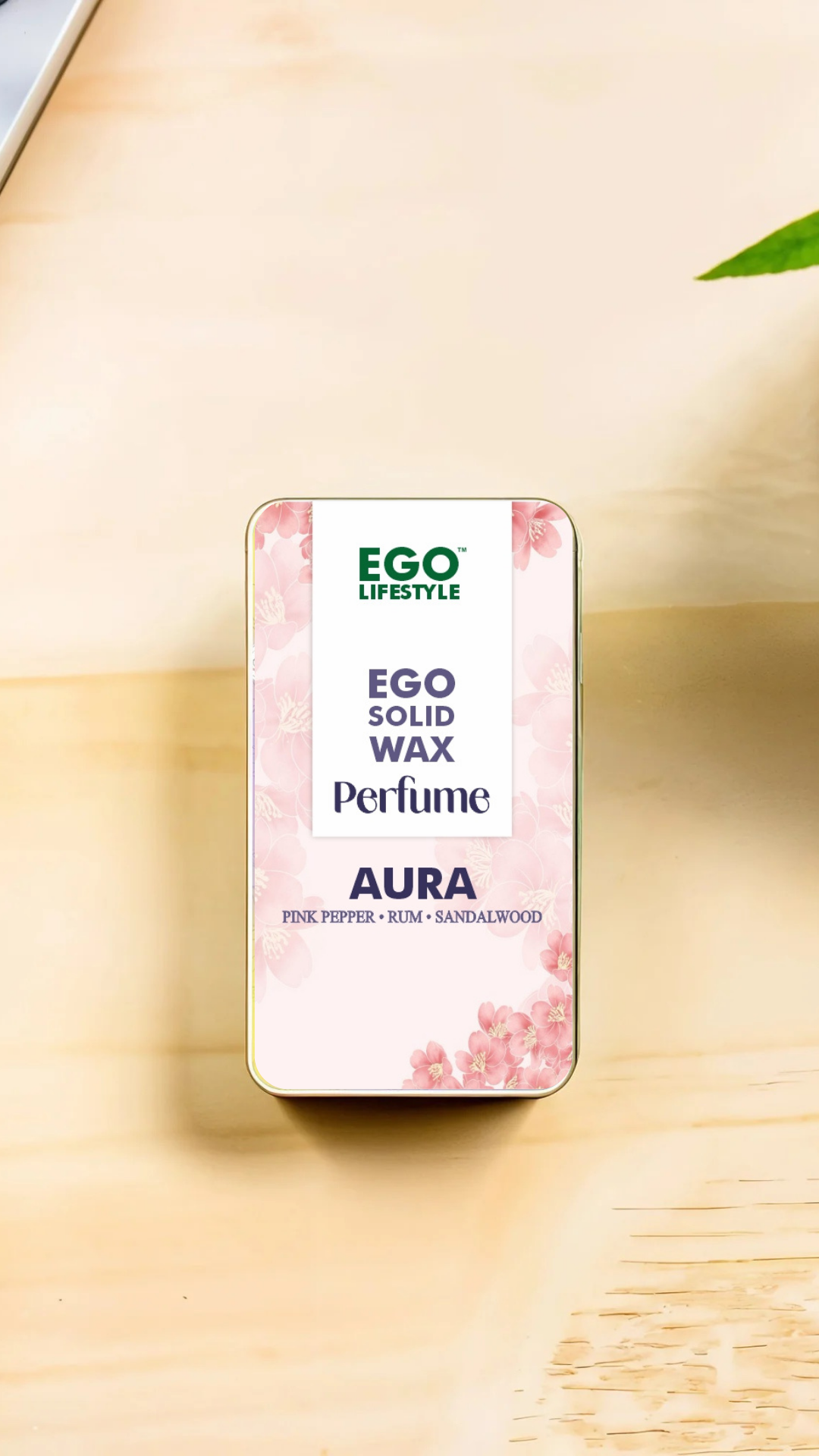 Aura | Ego Lifestyle | Solid Perfume for Men & Women | 100% Natural