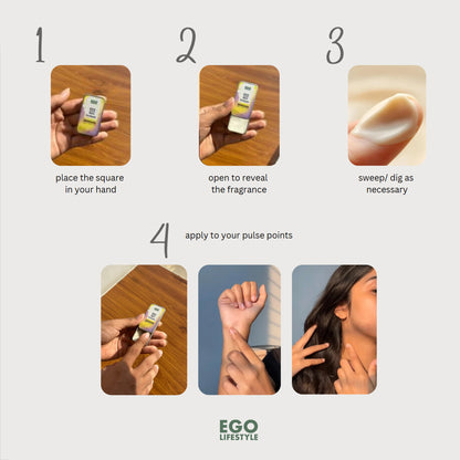 Rimzim | Ego Lifestyle | Solid Perfume for Men & Women | 100% Natural