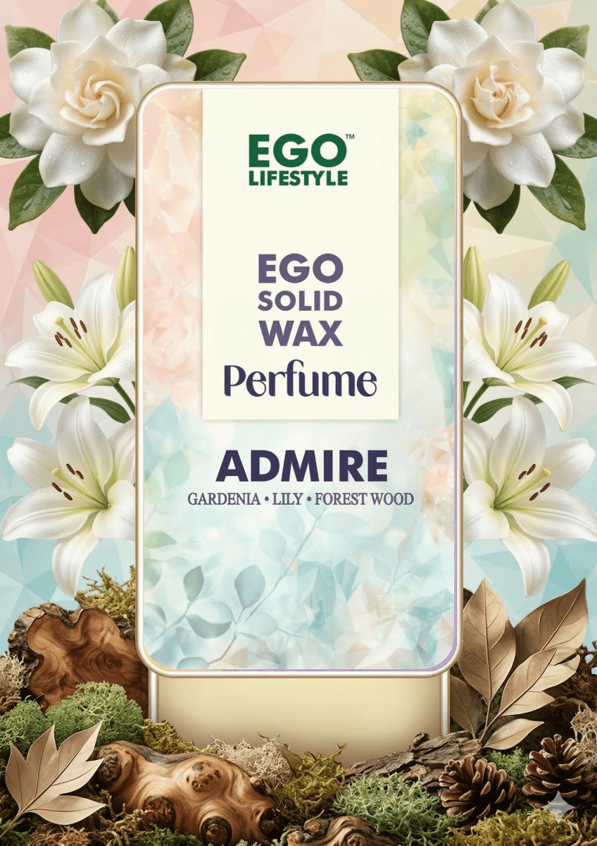 Admire | Gardenia - Lily - Forest Wood | Ego Lifestyle | Solid Perfume for Men & Women | 100% Natural - EGO LIFESTYLE