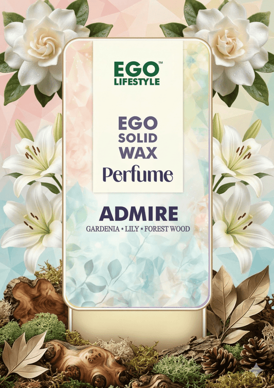Admire | Gardenia - Lily - Forest Wood | Ego Lifestyle | Solid Perfume for Men & Women | 100% Natural - EGO LIFESTYLE