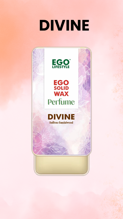 DIVINE | Ego Lifestyle | Solid Perfume for Men & Women | 100% Natural