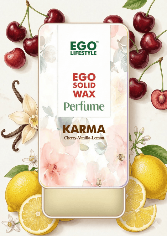 Karma | Cherry - Vanilla - Lemon | Ego Lifestyle | Solid Perfume for Men & Women | 100% Natural - EGO LIFESTYLE