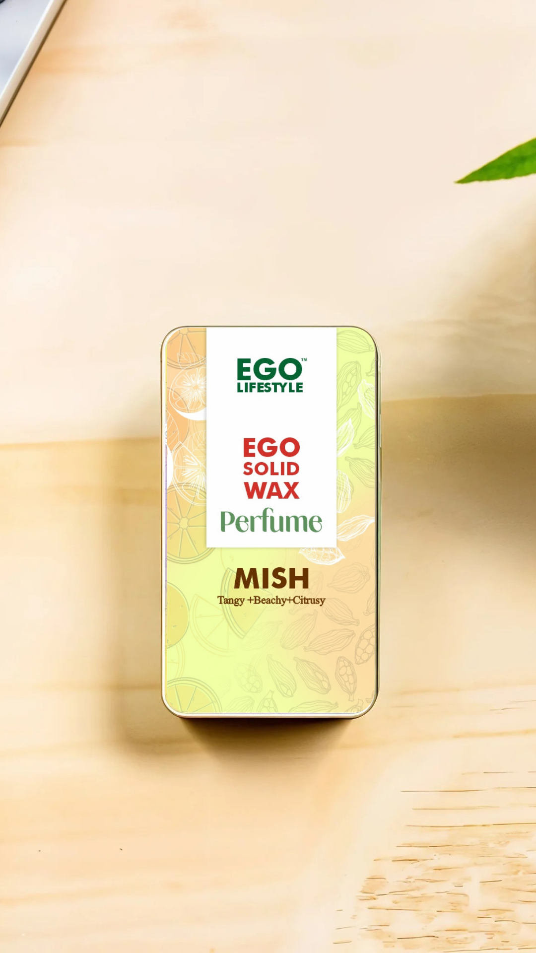 Mish | Ego Lifestyle | Solid Perfume for Men & Women | 100% Natural