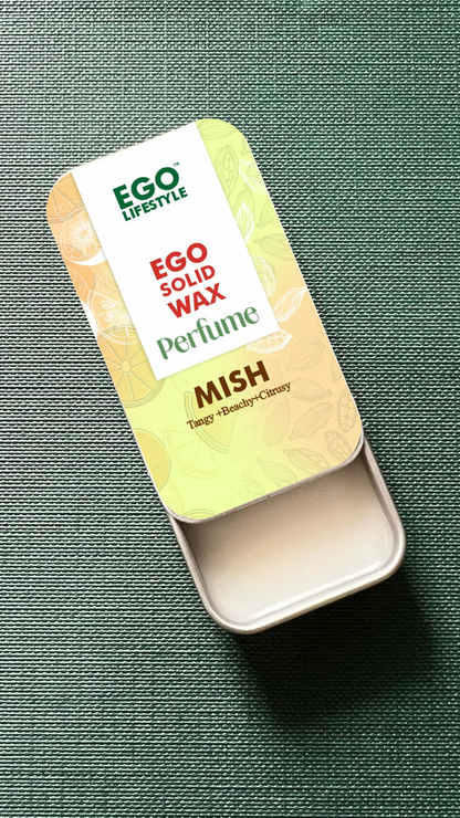 Mish | Ego Lifestyle | Solid Perfume for Men & Women | 100% Natural