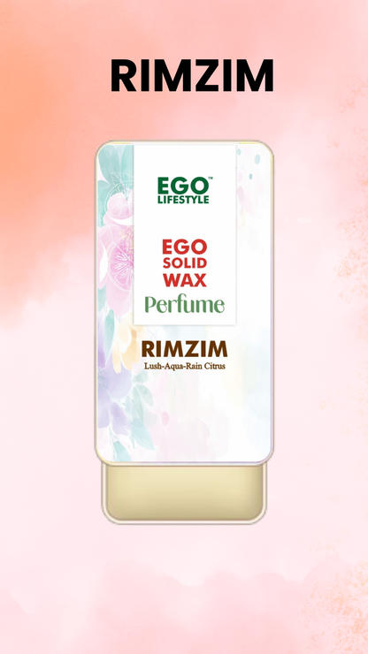Rimzim | Ego Lifestyle | Solid Perfume for Men & Women | 100% Natural