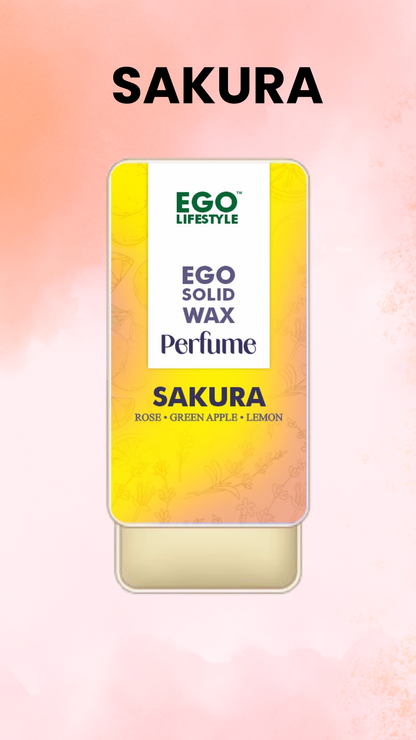 Sakura | Ego Lifestyle | Solid Perfume for Men & Women | 100% Natural