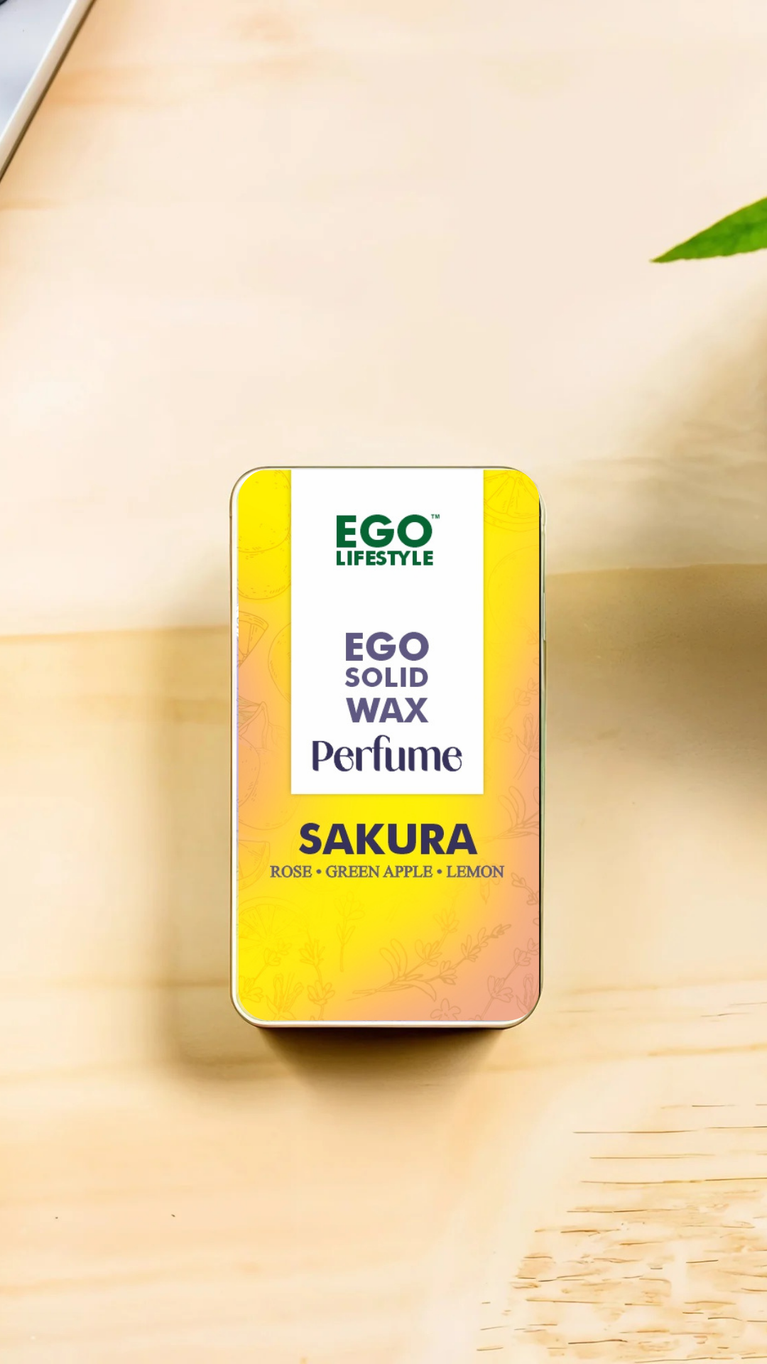 Sakura | Ego Lifestyle | Solid Perfume for Men & Women | 100% Natural