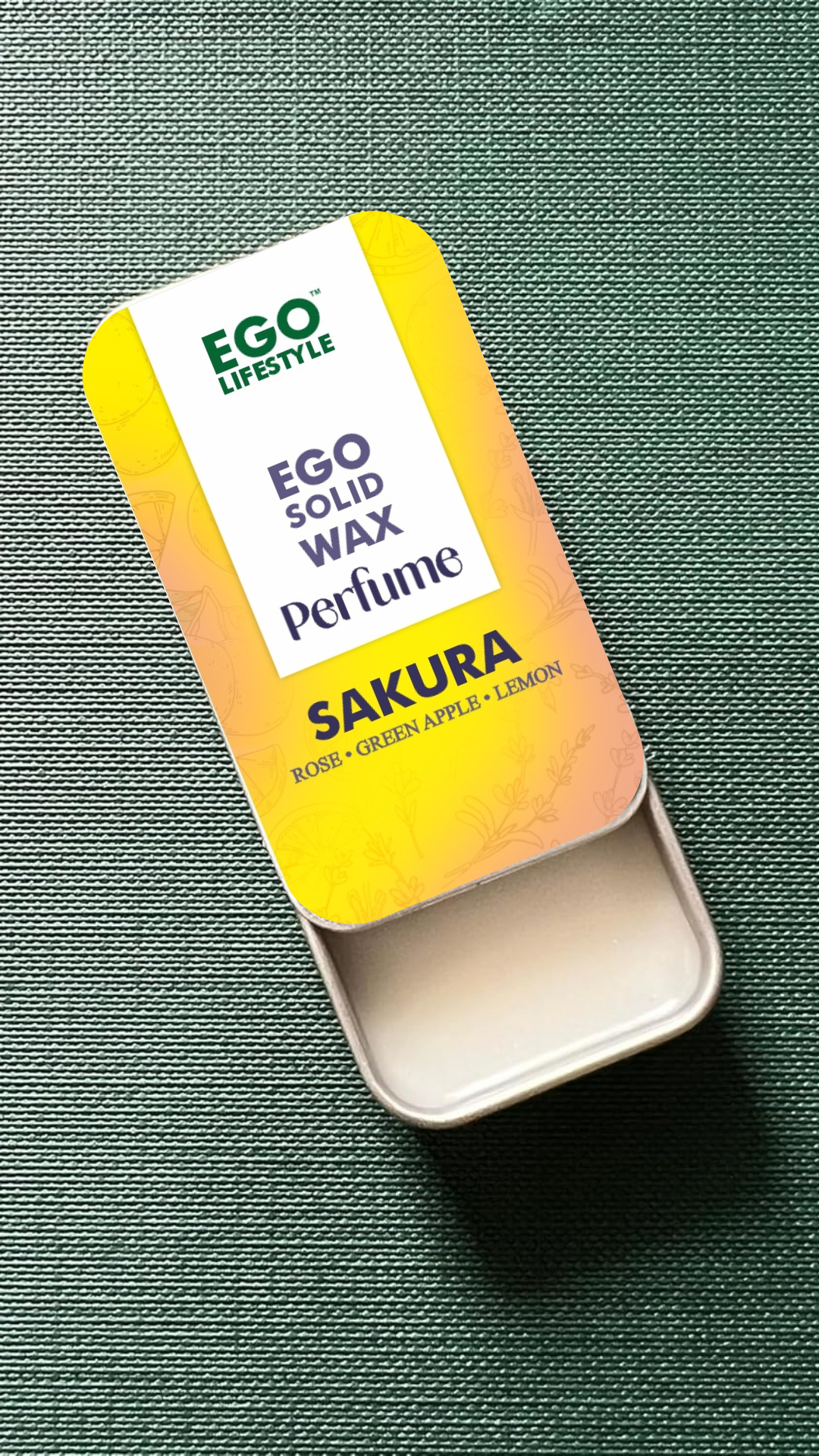 Sakura | Ego Lifestyle | Solid Perfume for Men & Women | 100% Natural