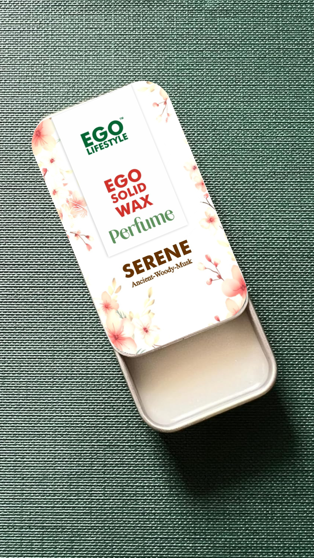 Serene | Ego Lifestyle | Solid Perfume for Men & Women | 100% Natural