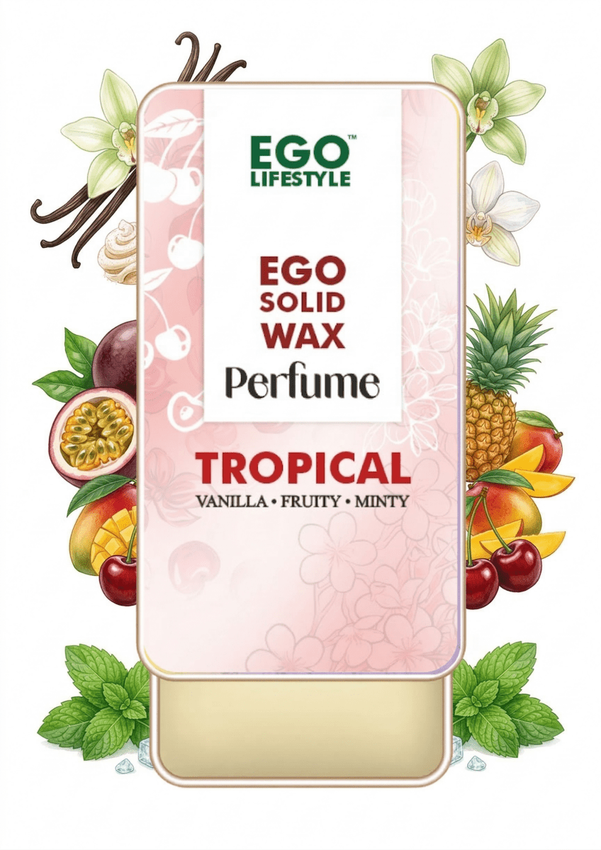 Tropical | Vanilla - Fruity - Minty | Ego Lifestyle | Solid Perfume for Men & Women | 100% Natural - EGO LIFESTYLE